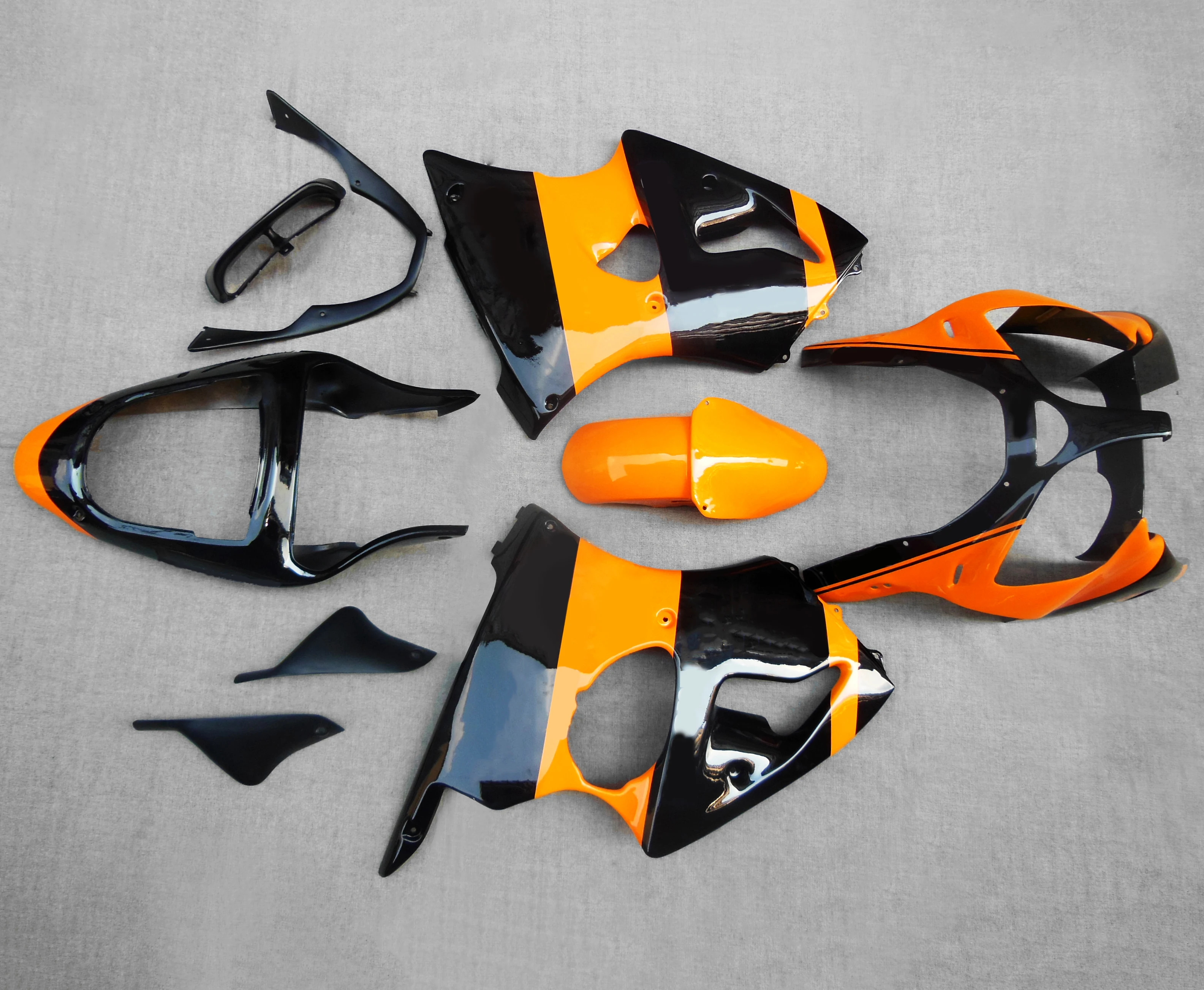 

Motorcycle Fairing Bodywork Panel Kit Set Fit for Kawasaki ZZR600 2005-2008 06