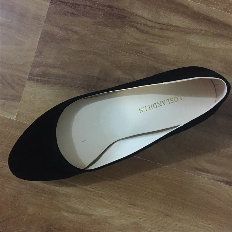 LOSLANDIFEN/женские туфли-лодочки с круглым носком; Каблук «рюмочка» 3 см; обувь на устойчивом толстом высоком каблуке для офиса; женская обувь из флока; Mujer Zapatos; Размеры 35-42