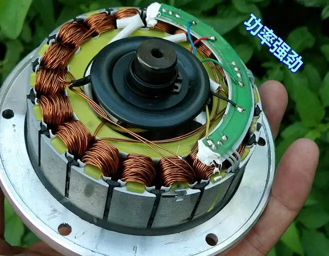 Высокая мощность DC36V бесщеточный двигатель с высоким крутящим моментом 5.5N.m баланс автомобиля твист автомобиля мощность колеса