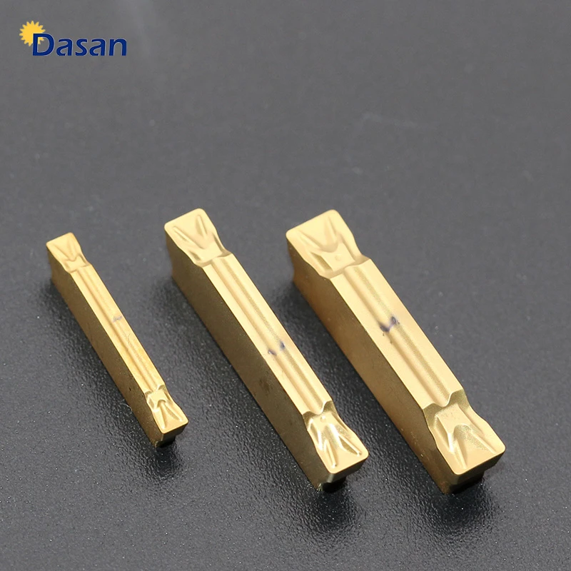 Insertos de corte de Cermet, herramienta de corte de ranura de CNC para Metal, MGMN200, MGMN300, MGMN400, ID HT, 10 Uds.|Herramienta de torneado| - AliExpress