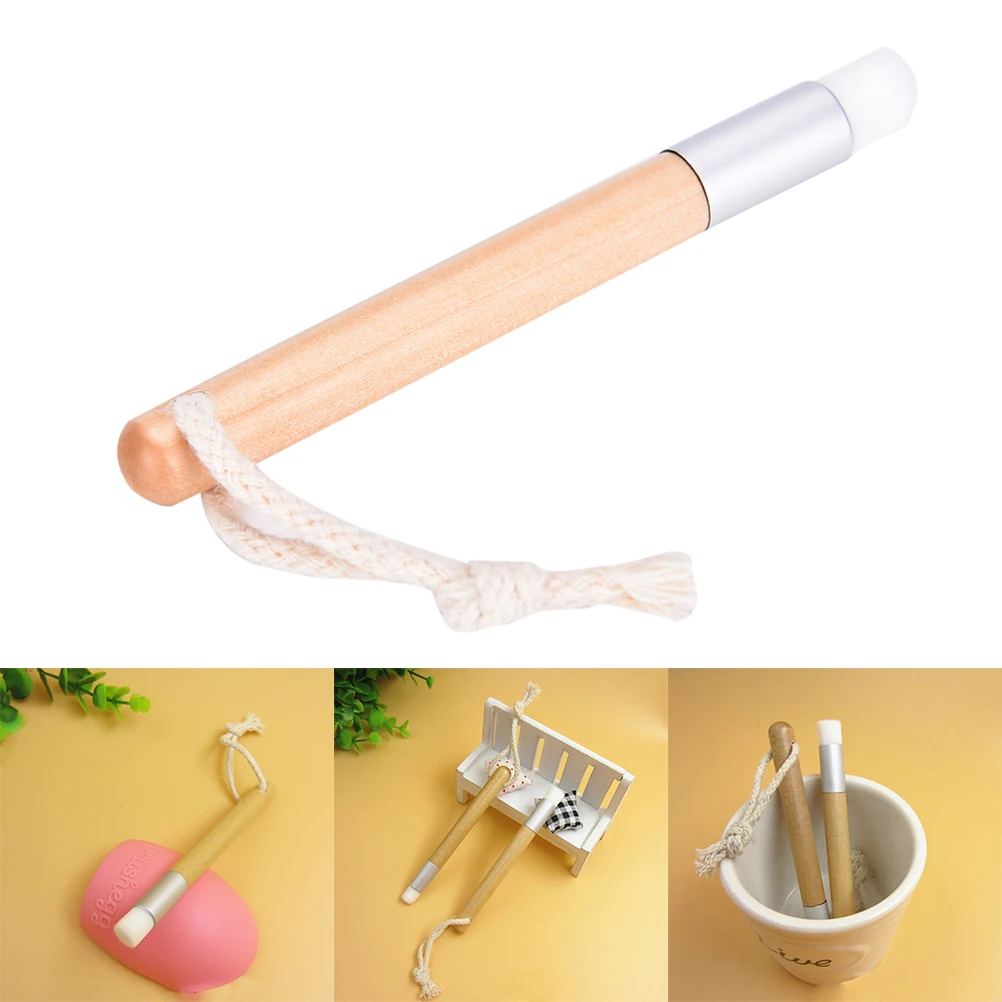 1Pc Beauty Brushes Make Up Tool Blackhead Nose Cleaning Brush Wooden Washing Cosmetic Makeup Brush
