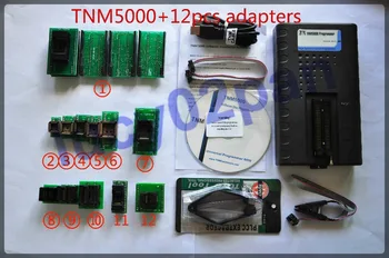 

TNM5000 USB Universal IC Programmer+12pcs socket adapter kit,nand flash programmer,Support Wins XP/VISTA/7/8,multiple language