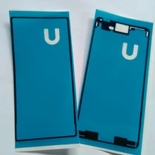 50 компл./лот(100 шт.) спереди+ сзади клей Клейкие ленты Стикеры для Sony Xperia M4 Aqua ЖК-дисплей Корпус Рамки пластины назад Батарея крышку