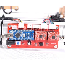 USB 2 оси плата управления лазерный драйвер DIY лазерная гравировальная машина материнская плата шаговый двигатель драйвер управление Лер панель Поддержка GRB