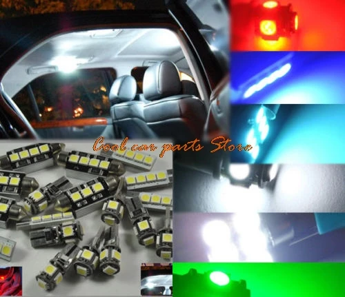 Белый 25 свет SMD LED комплект интерьера без ошибок для Porsche Cayenne 2003 2010|led light interior|led