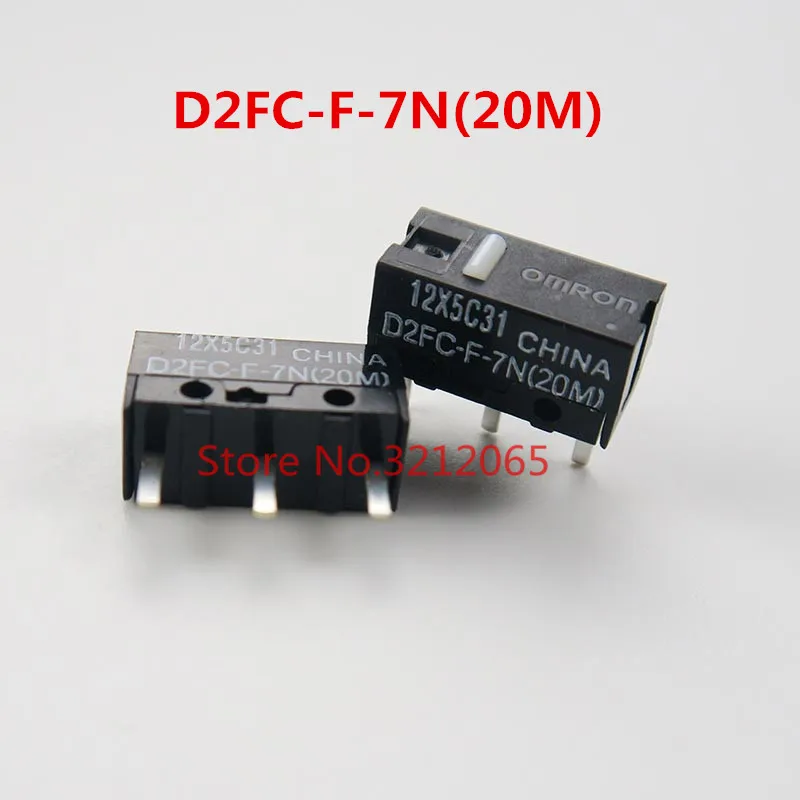 

New original Micro Switch D2FC-F-7N 20M mouse button 3PIN