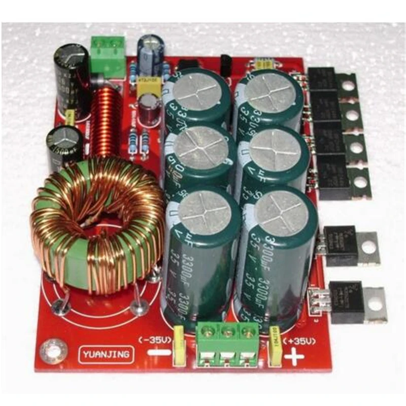 

YJ0007 180W Car stereo audio amplifier Power boost board Single 12V input conversion double + -32V output