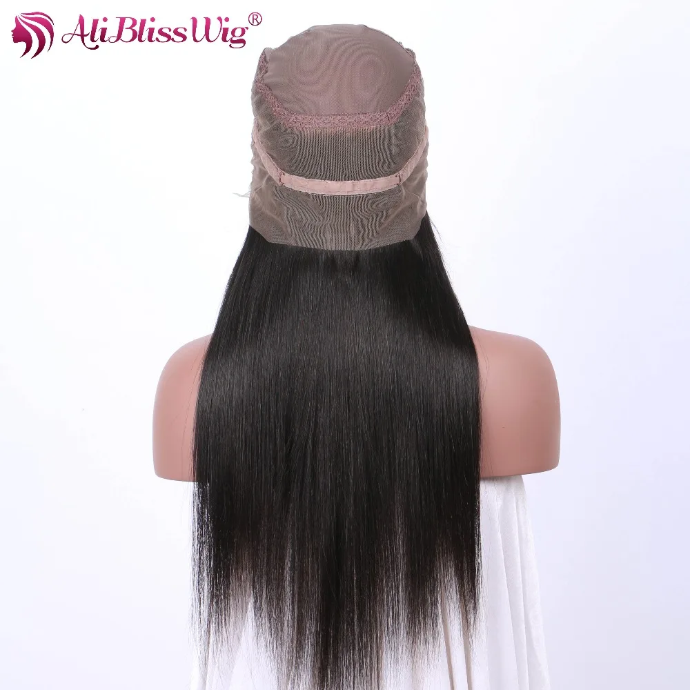 Stitched Cap 360 Lace Frontal Straight Hair Natural Hairline Virgin Hair Pre Plucked 360 Lace Frontal Closure With Baby Hair  (3)