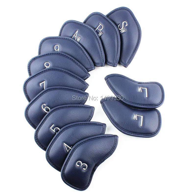 Craftsman Golf Dark Blue Golf Iron Headcover Covers Numbered 3 4 5 6 7