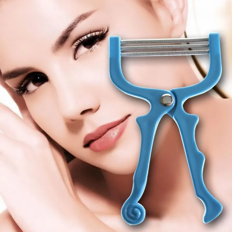 Handheld Delicate Epistick Face Facial Hair Spring Remover Threader Stick Removal Threading Tool