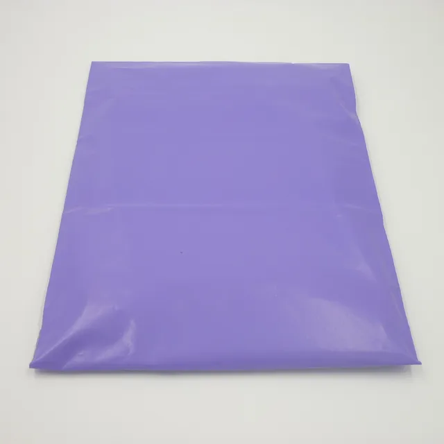 100x Custom Logo Printed Purple Plastic Shipping Envelopes / Mailing Poly Bags for Clothing , Express Post Satchel Packaging Bag 2