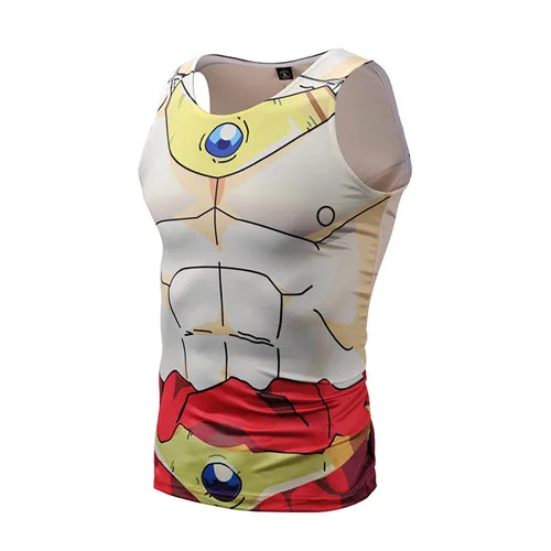 Для мужчин Dragon Ball Z Vegeta Armor Tank топы майка для занятий бодибилдингом фитнес-майка хипстер 3D Аниме танки DBZ танки X Task Force - Цвет: Темно-серый