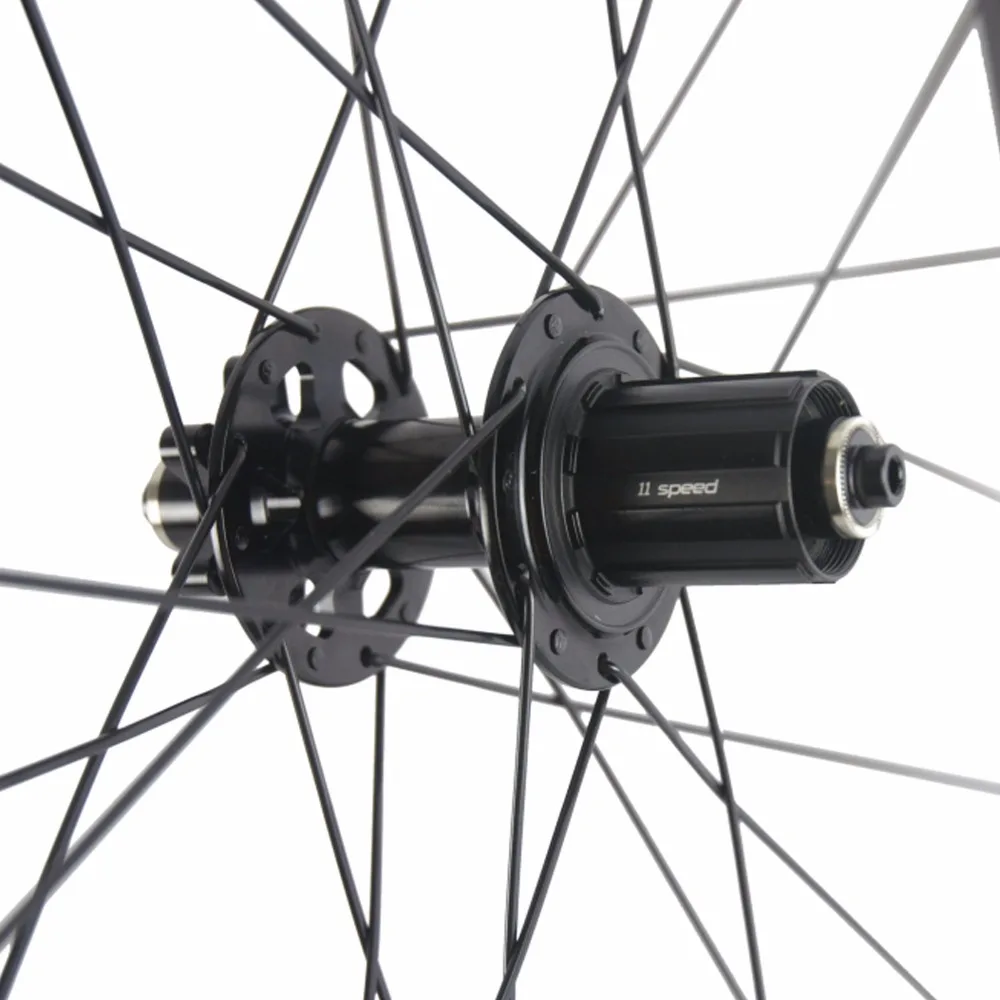 Perfect 700C Six bolts Disc Brake Wheelset 40mm Carbon Wheels Clincher Road Carbon Bike Bicycle QR/Alex Thru System Wheelset 11 Perfect 700C Six bolts Disc Brake Wheelset 40mm Carbon Wheels Clincher Road Carbon Bike Bicycle QR/Alex Thru System Wheelset 11