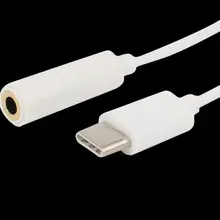 Аудиокабель type C адаптер type-C до 3,5 мм наушники микрофон гарнитура аудио Скрытый Кабель для Letv Le Phone 2 Pro Max#40