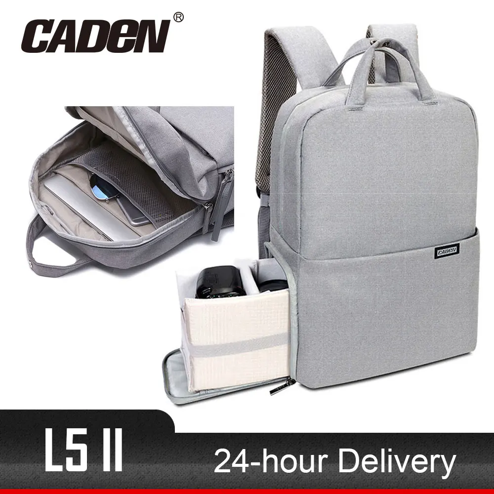 

Top CADeN Three sizes Camera Bag Digital Camera Videos Waterproof Laptop School Casual Photo Bag for Canon Nikon Sony Camera