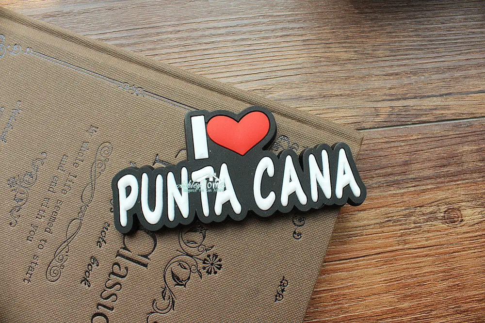 Punta Cana, туристический сувенир, 3D резиновый магнит, Подарочная идея
