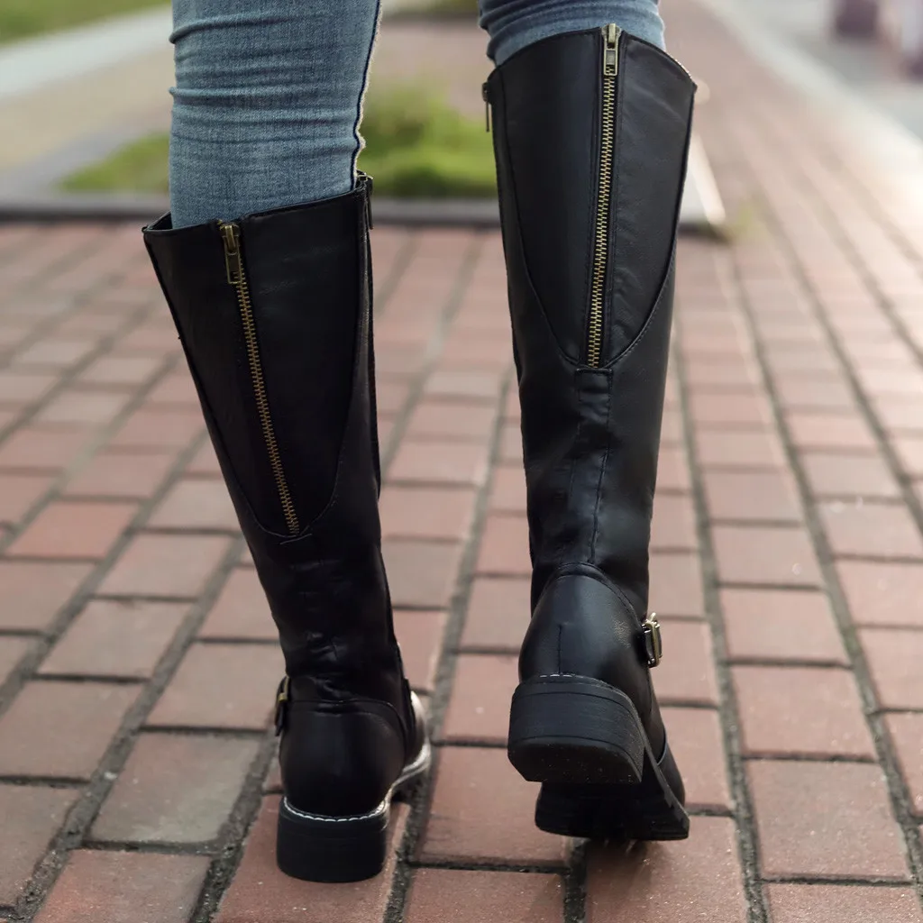 SAGACE; винтажные женские кожаные ботинки на квадратном каблуке на молнии; теплые ботинки; обувь с круглым носком; ботильоны; para mulheres salto;