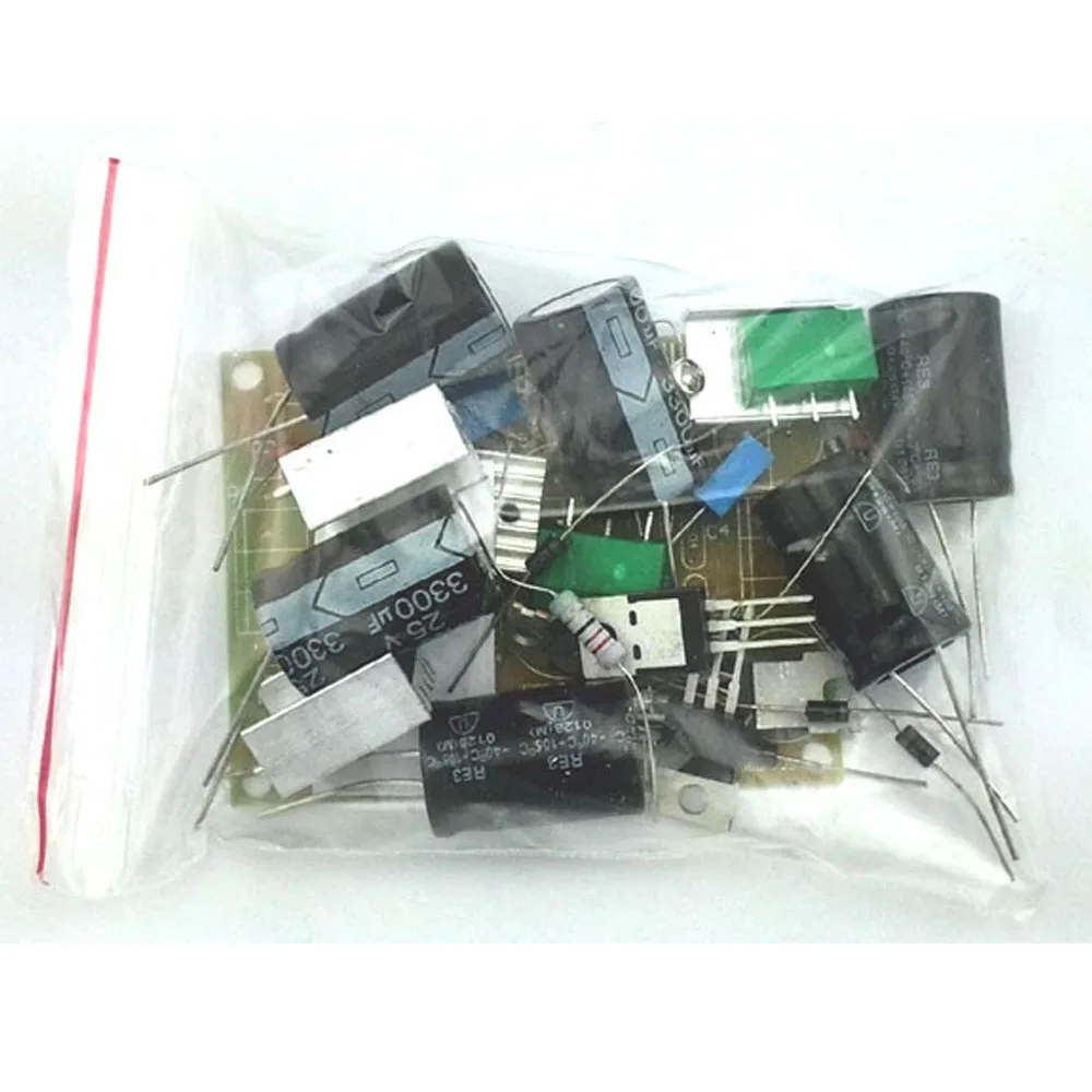 Cnikesin Diy kit LM337 положительные и отрицательные Регулируемый Напряжение