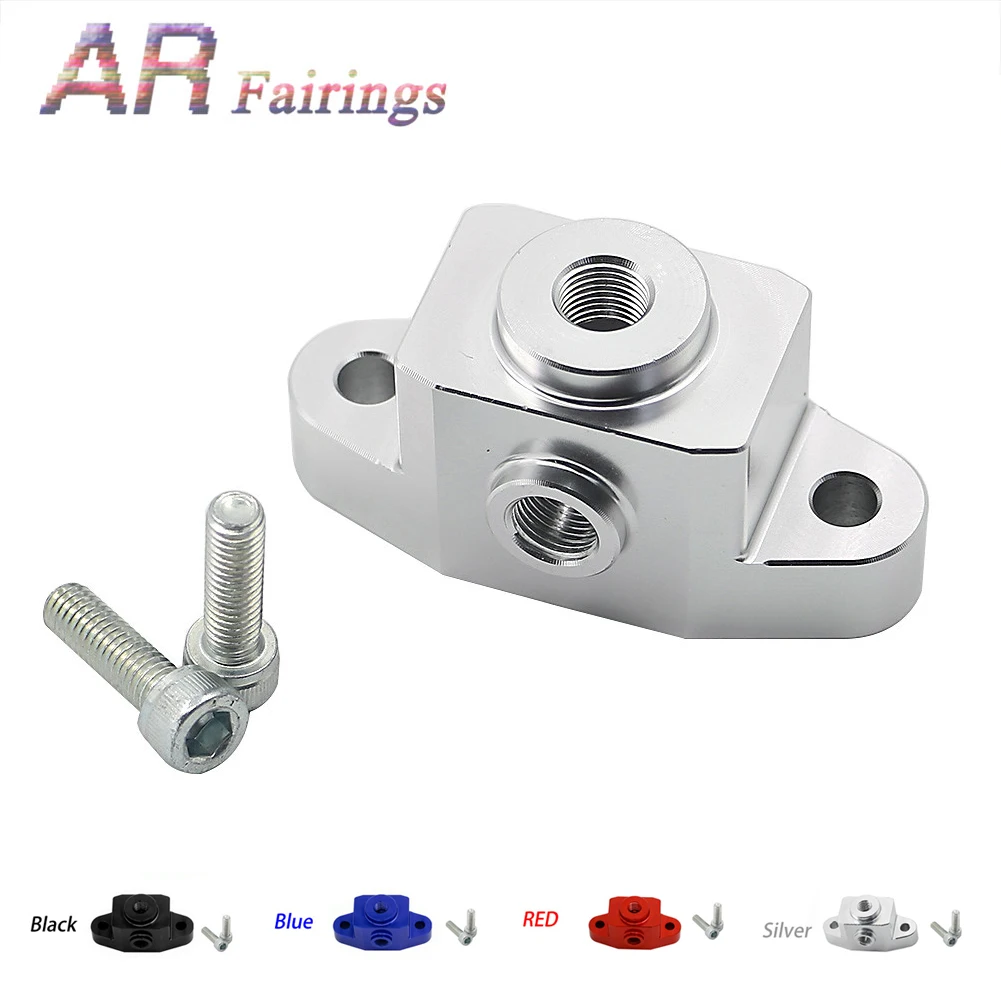 

Engine Oil Pan Union Fitting Adapter Pressure Temperature Sender Feed For LS LS1 LS2 LS3 LS6 LS7