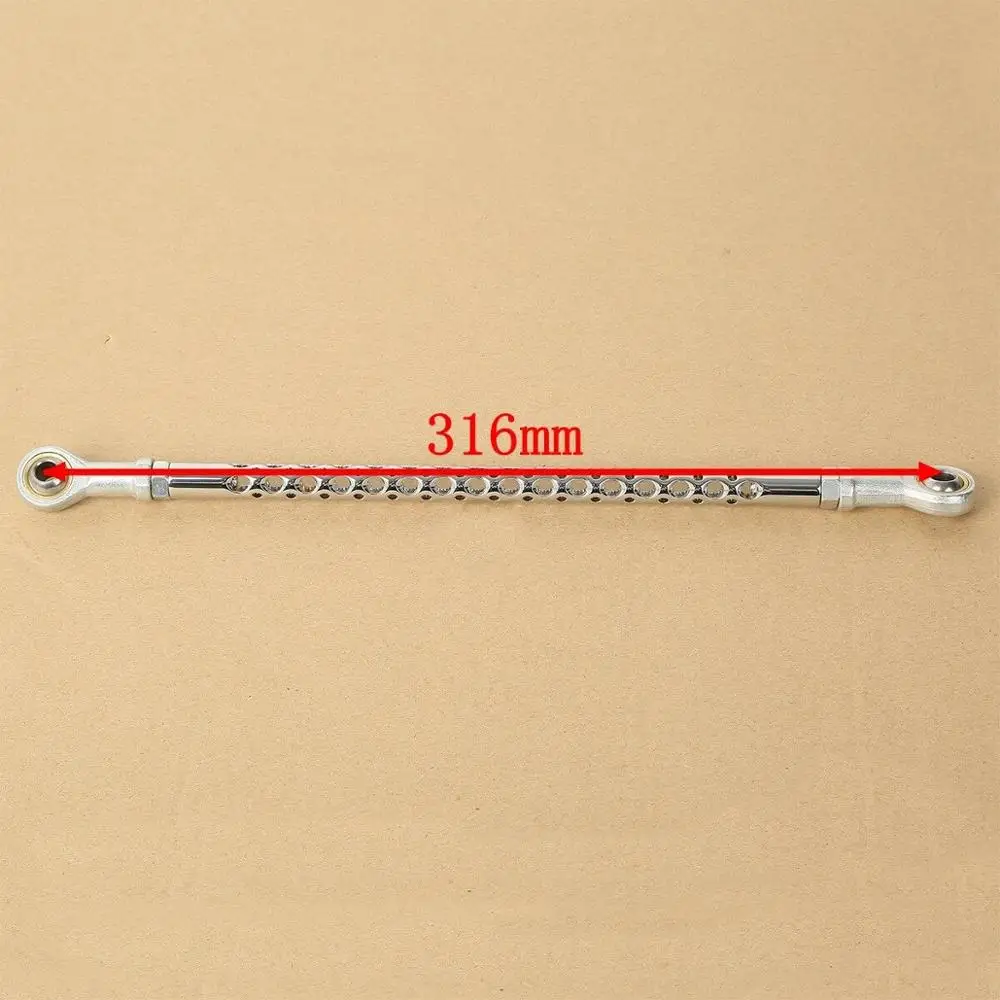

Motorcycle Chrome Round Billet Shifter Linkage Rod For Harley FXS FXST FLST FLHT FLHX 86-18 13