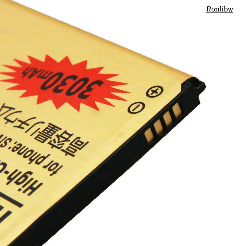 3030 мАч Золотая батарея B600BC B600BE EB485760LU Замена для Samsung Galaxy SIV S4 i9500 i9505 i9502