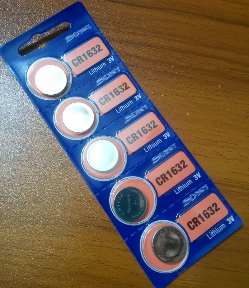 5XCR1632 CR 1632 3v Lithium Battery button new make in japan Remote