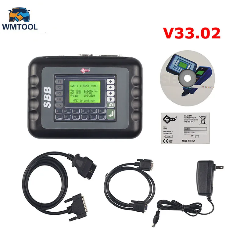 

Newest SBB V33.02 sbb Key Programmer Key Maker update of Silca V33.02 Multi-Language Programming New Keys No Tokens Limited