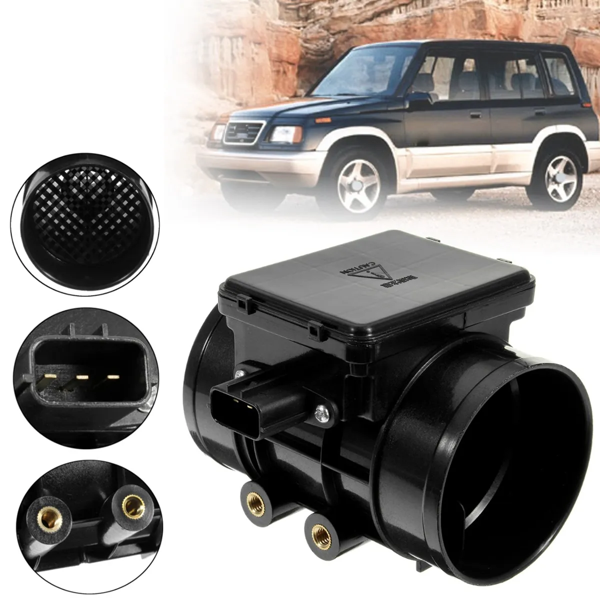 3 Pins Mass Air Flow Sensor Meter For Chevrolet/Mazda/Suzuki Tracker