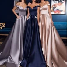 pink bridesmaid dresses cheap off the shoulder sweetheart neckline floor length satin wedding party dress designer a line floor length jewel neckline anderaes bridesmaid dress