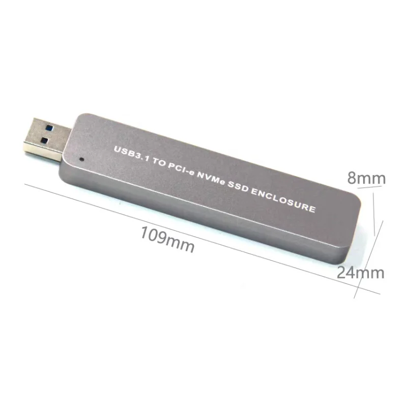 Новинка чехол для SSD LM903 USB3.1 к PCI E NVME M.2 адаптер жесткого диска внешний корпус карты