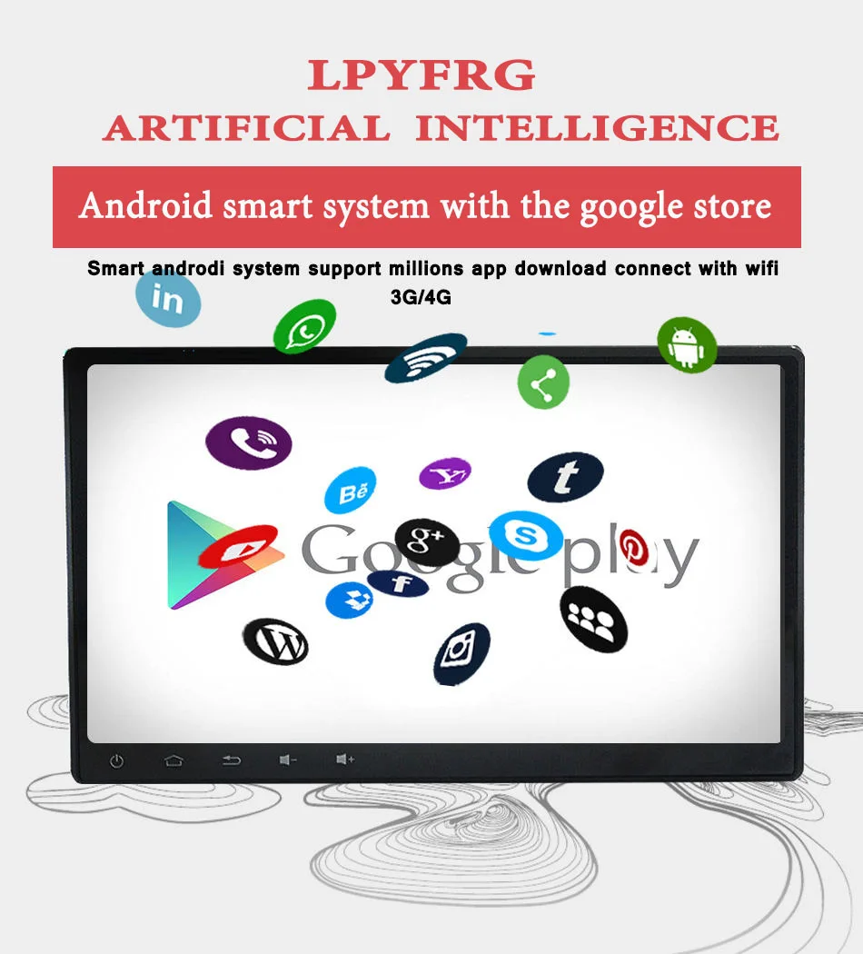 Excellent Android 9.0 Two Din 10.1 Inch Car DVD Player For Toyota/Corolla/Subaru/Forester/Impreza RAM 4G WIFI GPS Navigation Tape recorder 4