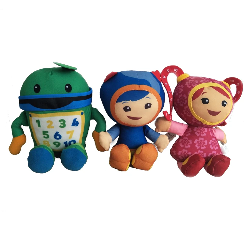 1 шт. 20 см команда Umizoomi Bot MILLI Geo плюшевые игрушки куклы Счетный город маленький Brother& сестра плюшевые мягкие игрушки для детей Подарки