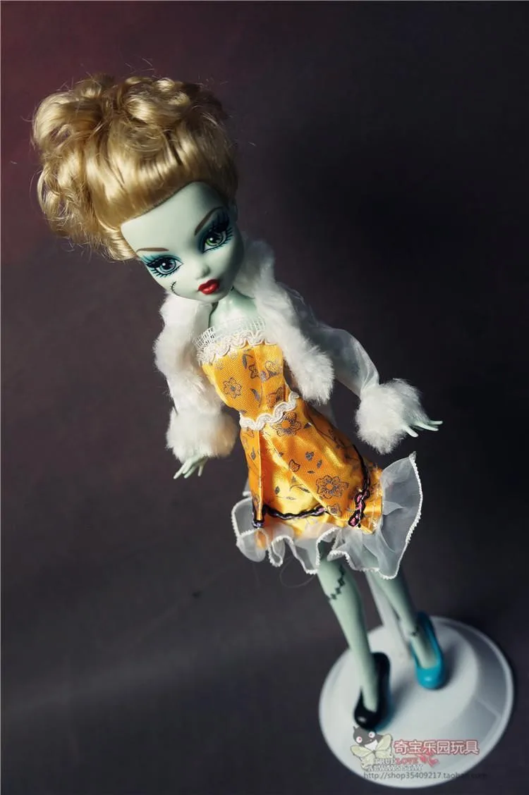 Модная детская кукла bjd, аксессуары, игрушки, подарок для девочек, Одежда для куклы, праздничное платье, повседневный костюм, для кукол Monster High, 1/6 113