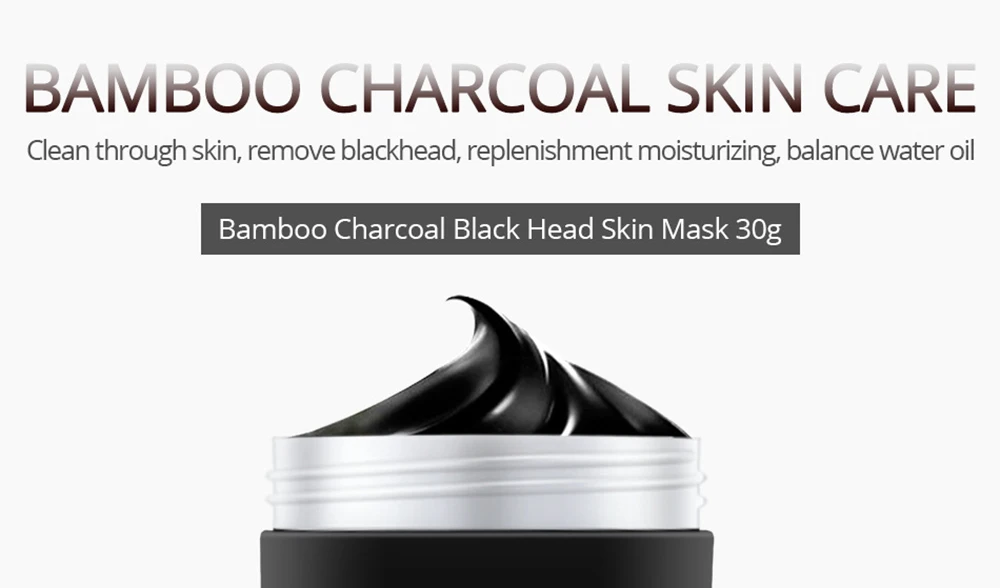 На лице черная маска шелушиться бамбуковый уголь Очищающая маска для удаления угрей глубокое очищение для AcneScars пятна морщины