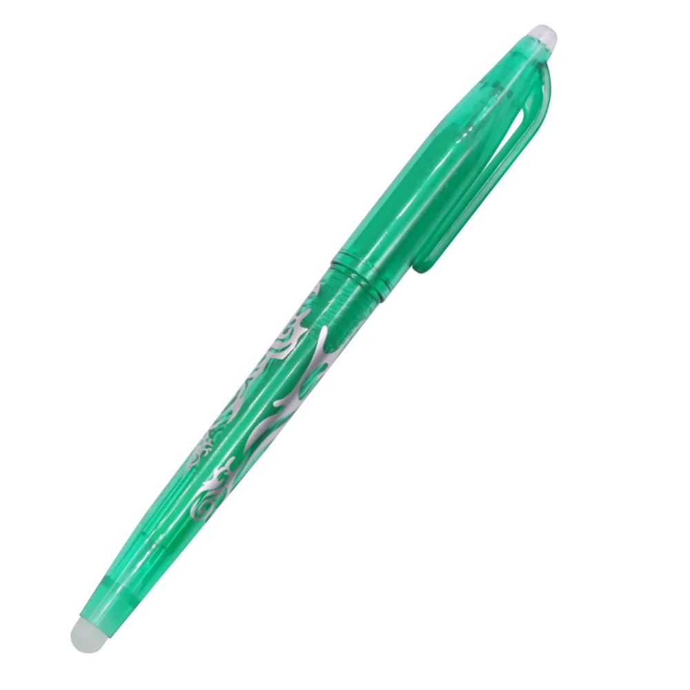 Стираемая ручка 16 шт или заправка 30 шт 0,5 мм шариковая ручка гелевая ручка канцелярские принадлежности A и B Тщательно отобранные см. Фото покупки