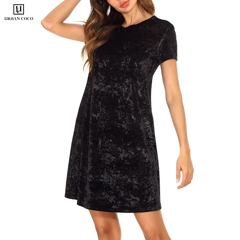 urban coco velvet dress