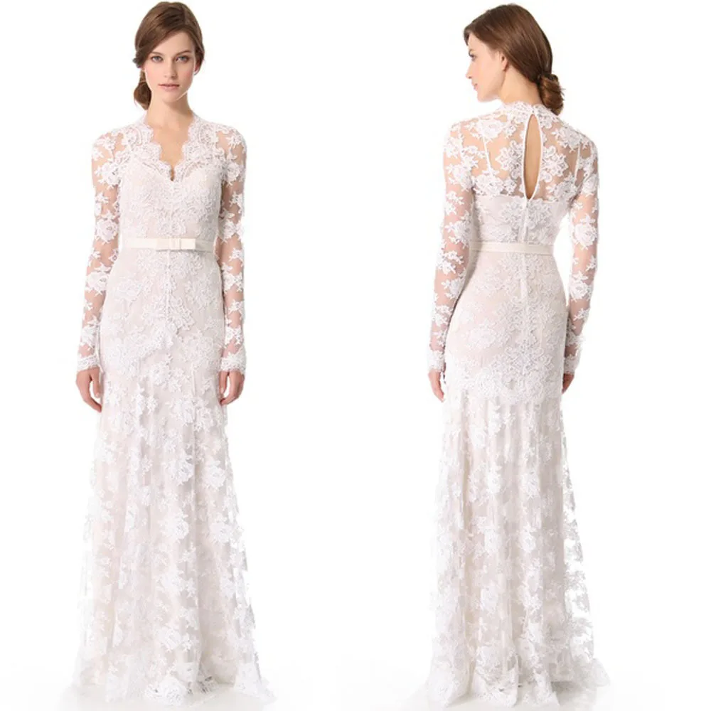 2017 Temperley London Guinevere Bridal Gown Vintage Lace Long 2017 Temperley London Guinevere Bridal Gown Vintage Lace Long Sleeve Wedding Dresses Vestido De Noiva In From Weddings Events On