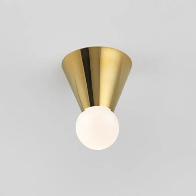 Us 24 19 41 Off Modern Kitchen Led Ceiling Lights Creative Study Aisle Bar Light Art Inverted Cone Designer Ceiling Lamp Free Shipping In Ceiling