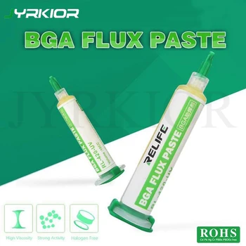 

Relife Solder Soldering Paste 10cc Flux Grease RL-420/RL-421/RL-422 for Chips Computer Phone LED BGA SMD PGA PCB Repair Tool