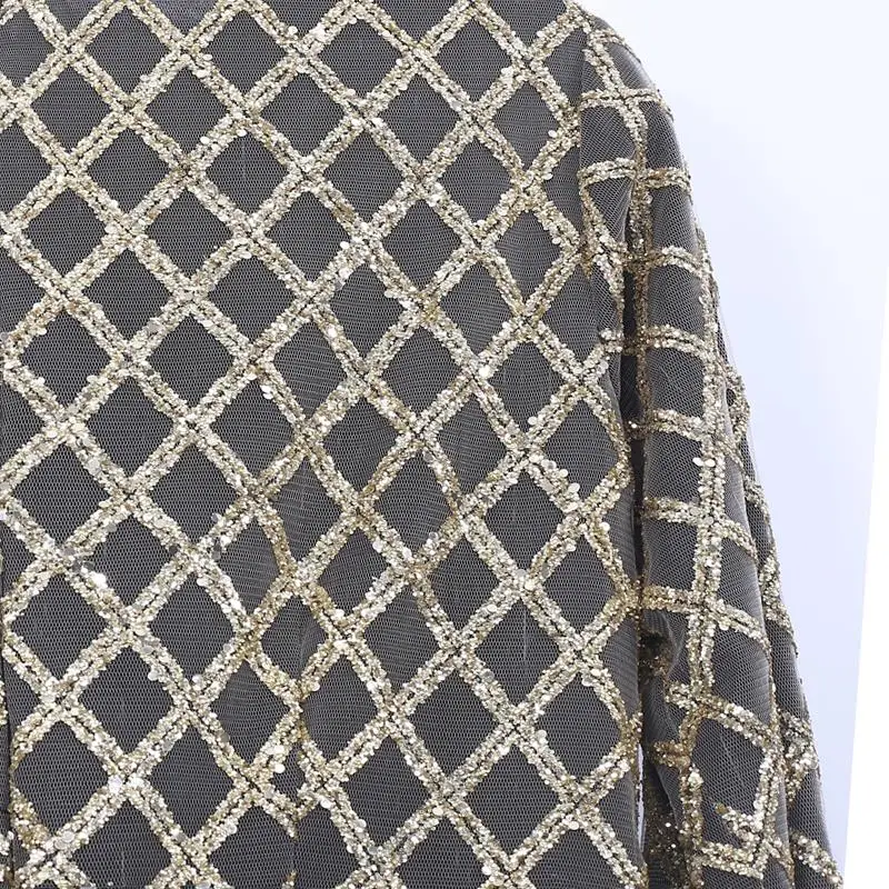 Abaya женское шифоновое длинное вечернее платье с блестками мусульманское Jilbab