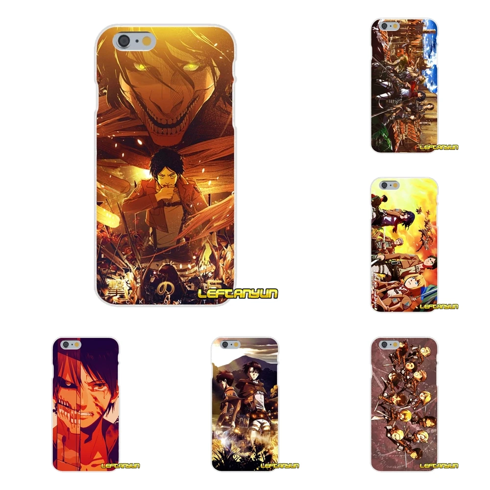Чехол для мобильного телефона Shingeki no Kyojin Attack on Titan Xiaomi Redmi 3 3S 4A 5A Pro Mi4 Mi4C Mi5S Mi6X Mi Max2