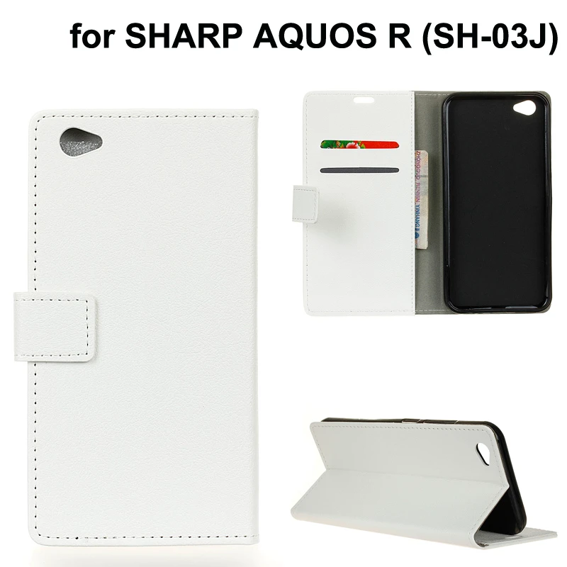 For Sharp Aquos R Sh 03j Luxury Mobile Phone Leather Wallet Case Coque Custer Pu Leather Stand Cover Funda For Sharp 03j Aliexpress
