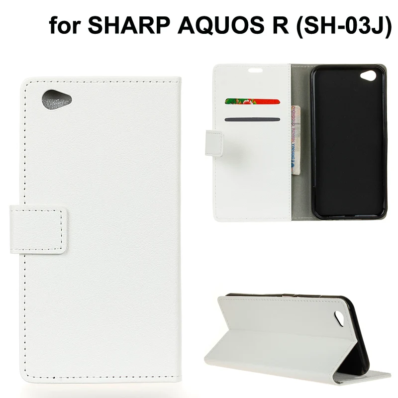 Роскошный чехол кошелек из искусственной кожи для Sharp Aquos R (SH 03J) подставка sharp 03j| |