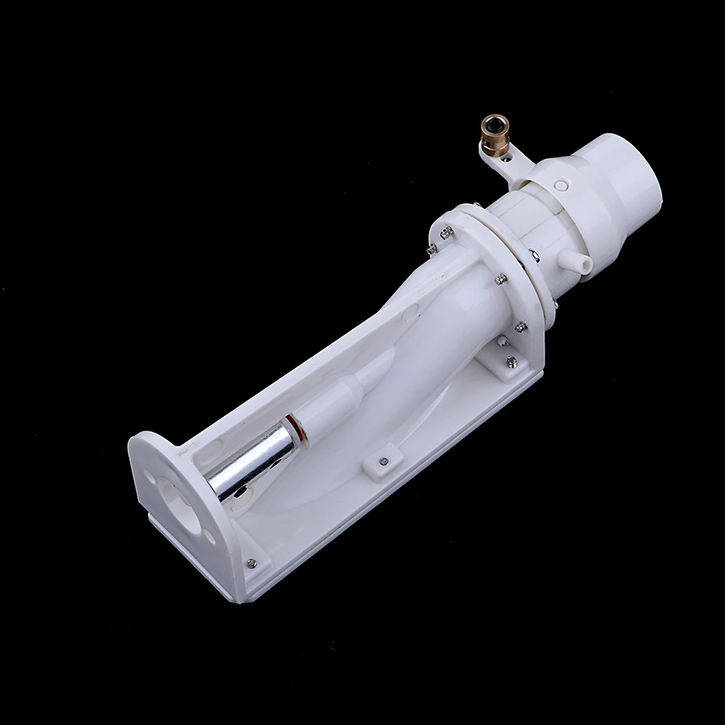 16mm Waterjet Pump Spray Water Thruster Water Jet Servo Pump for DIY RC Jet/Fishing Boat Replacement White