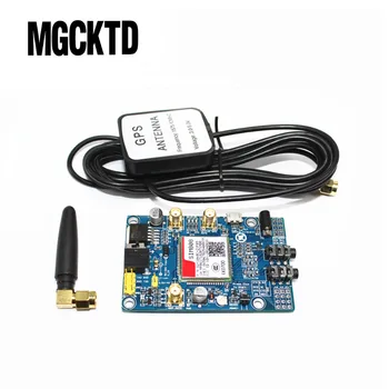 

SIM808 Module GSM GPRS GPS Development Board IPX SMA with GPS Antenna for Raspberry Pi Support 2G 3G 4G SIM Card