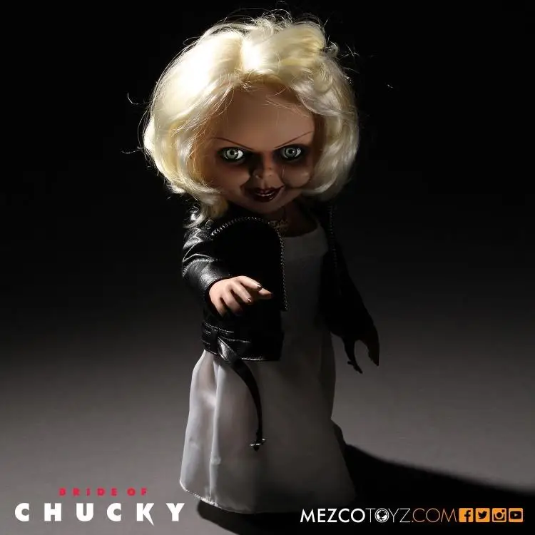 Estartek MEZCO 15 дюймов Невеста Чаки Тиффани Voice Speake Коллекция фигурка H = 38 см