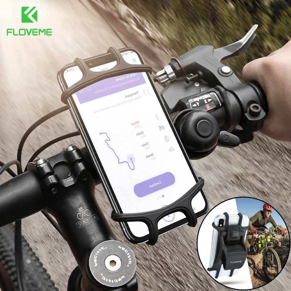 silicone bike mount