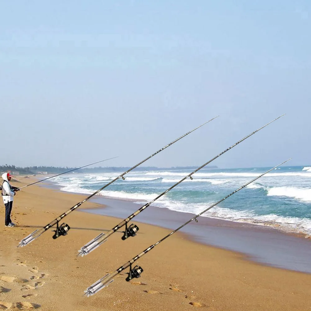 shore fishing rod holder