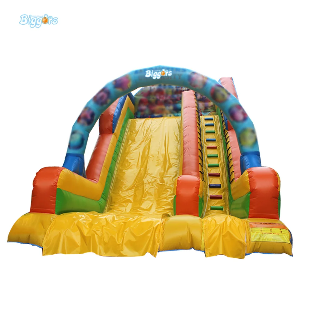 Sea Shipping En71 Standard Cheap Inflatable Dry Slides Water Slides