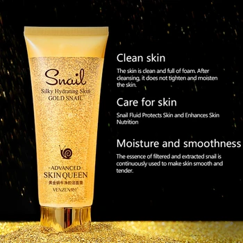 

Gold Snail Cleansing Milk Cleansing Oil Cleansing Gentle Cleansing No Tightening Cleanser Deep Clean Skin Care